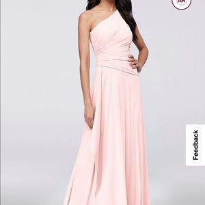David’s bridal bridesmaid dress